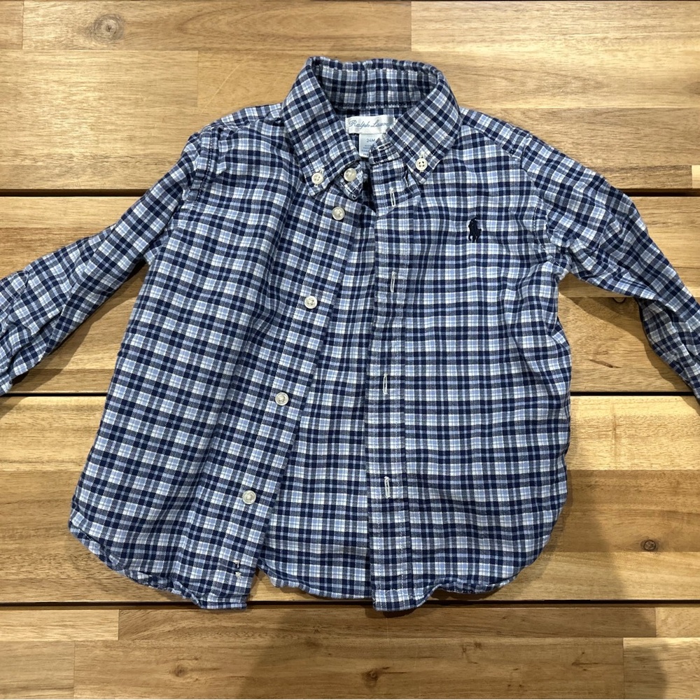 Toddler long sleeve dress shirt